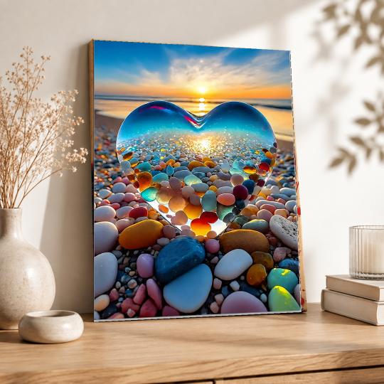 PAINT BY NUMBERS WITH FRAME Paintings - Sunset 40x50 cm, photo 8