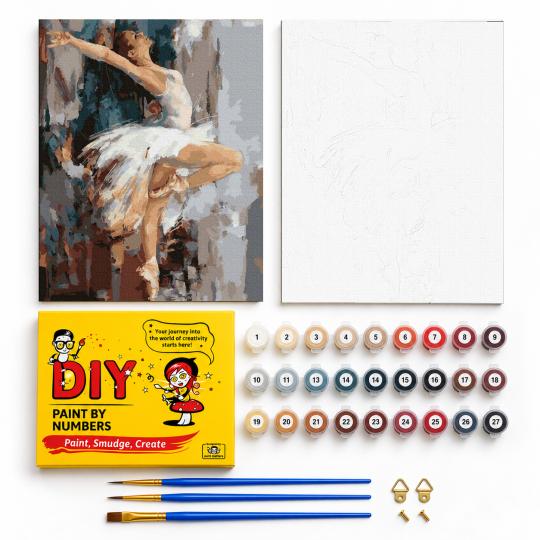 PAINT BY NUMBERS Paintings - Ballerina Dance of the Soul 40x50 cm, photo 2