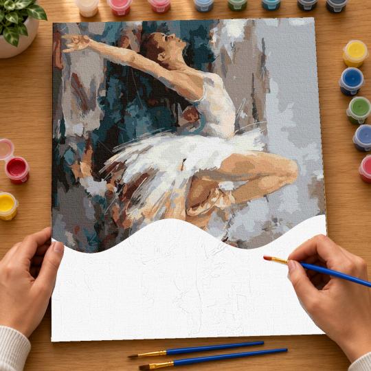 PAINT BY NUMBERS Paintings - Ballerina Dance of the Soul 40x50 cm, photo 6