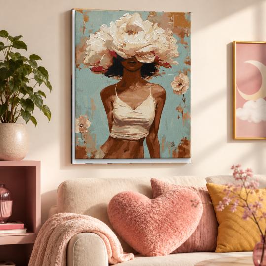 Paint by Numbers with Frame - Blooming Beauty 40x50 cm, photo 9