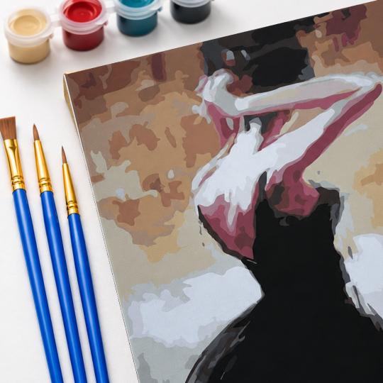 Paint by Numbers with Frame - The Art of Dance 40x50 cm, photo 5