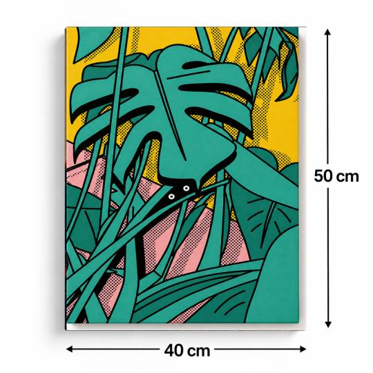 Paint by Numbers with Frame - Little Plants 40x50 cm, photo 3