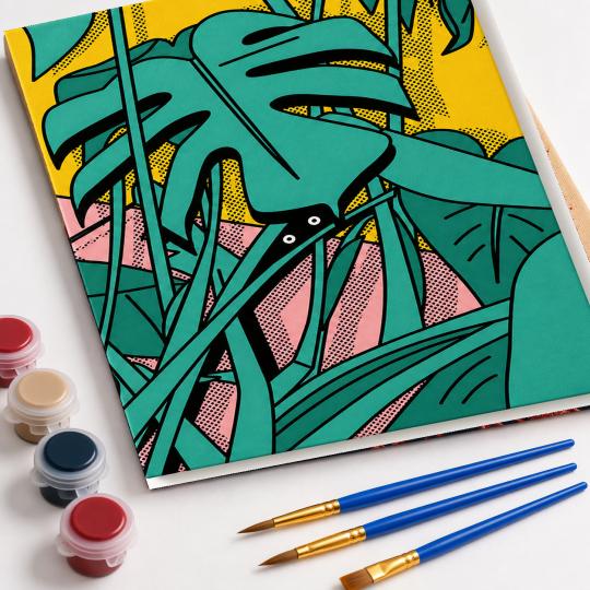 Paint by Numbers with Frame - Little Plants 40x50 cm, photo 4