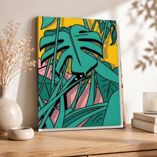 Paint by Numbers with Frame - Little Plants 40x50 cm, photo 8