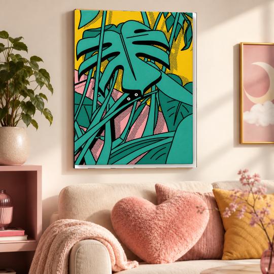 Paint by Numbers with Frame - Little Plants 40x50 cm, photo 9