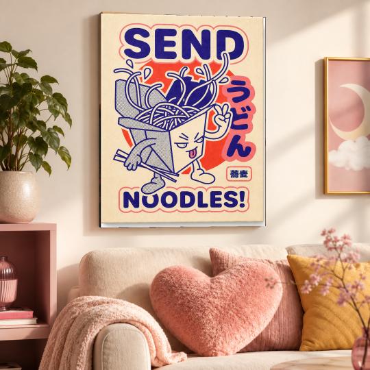 Paint by Numbers with Frame - Send Noodles 40x50 cm, photo 9