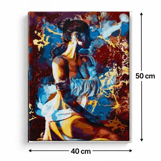 Paint by Numbers with Frame - In Golden Light 40x50 cm, photo 3