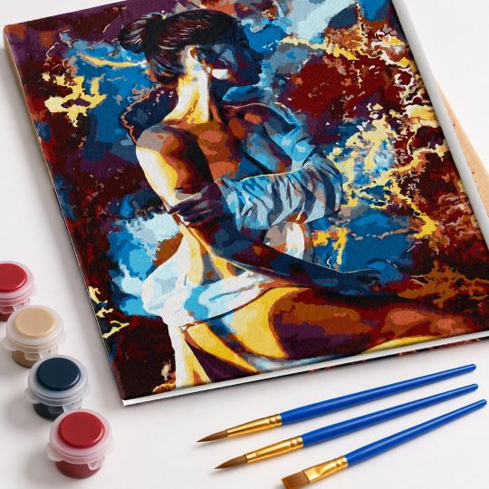 Paint by Numbers with Frame - In Golden Light 40x50 cm, photo 4