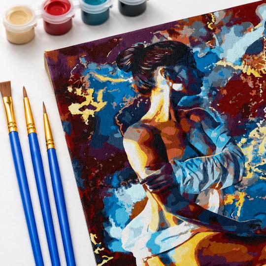 Paint by Numbers with Frame - In Golden Light 40x50 cm, photo 5