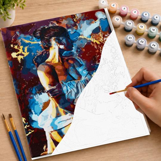 Paint by Numbers with Frame - In Golden Light 40x50 cm, photo 7