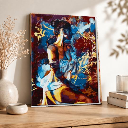 Paint by Numbers with Frame - In Golden Light 40x50 cm, photo 8