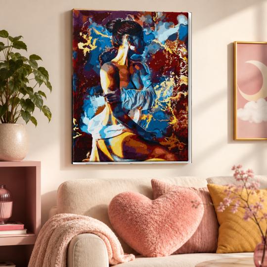 Paint by Numbers with Frame - In Golden Light 40x50 cm, photo 9