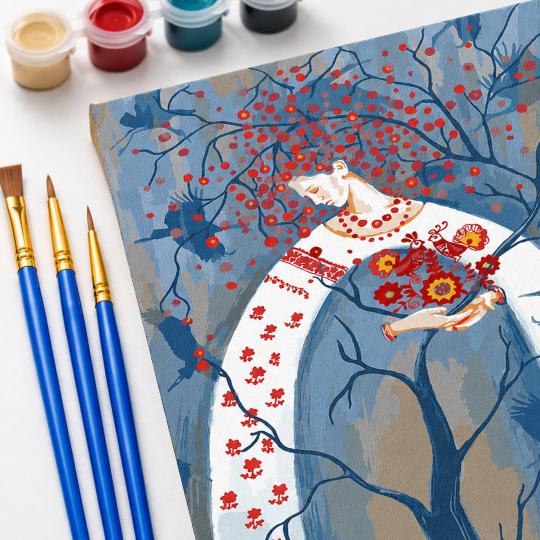 Paint by Numbers with Frame - Tree of Life 40x50 cm, photo 5