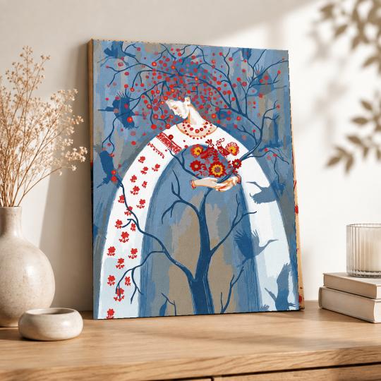 Paint by Numbers with Frame - Tree of Life 40x50 cm, photo 8