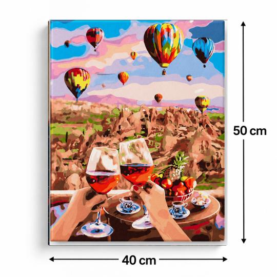 Paint by Numbers with Frame - Toast in Heaven 40x50 cm, photo 3