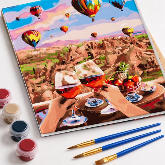 Paint by Numbers with Frame - Toast in Heaven 40x50 cm, photo 4
