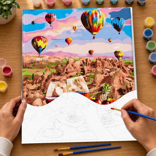 Paint by Numbers with Frame - Toast in Heaven 40x50 cm, photo 6
