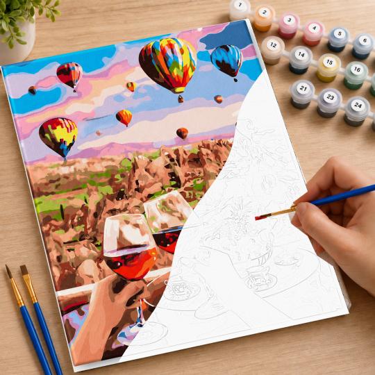 Paint by Numbers with Frame - Toast in Heaven 40x50 cm, photo 7