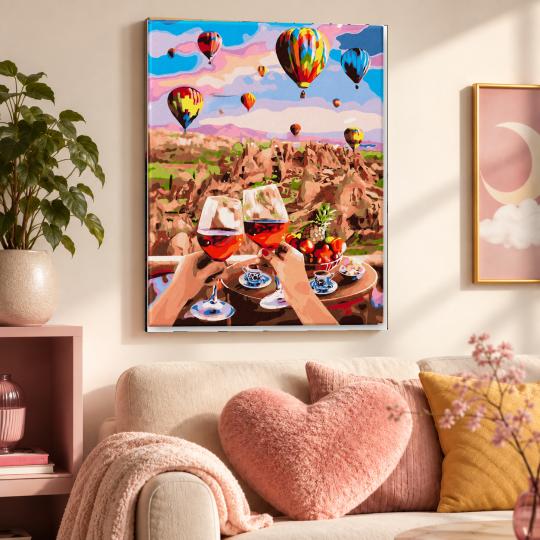 Paint by Numbers with Frame - Toast in Heaven 40x50 cm, photo 9