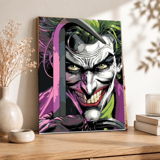 Paint by Numbers with Frame - Joker with a Crowbar 40x50 cm, photo 8