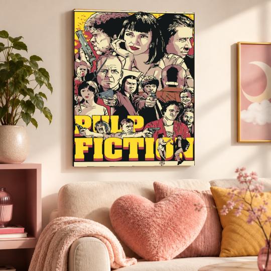 Paint by Numbers with Frame - Pulp Fiction 40x50 cm, photo 9