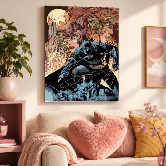 Paint by Numbers with Frame - Nights in Gotham 40x50 cm, photo 9