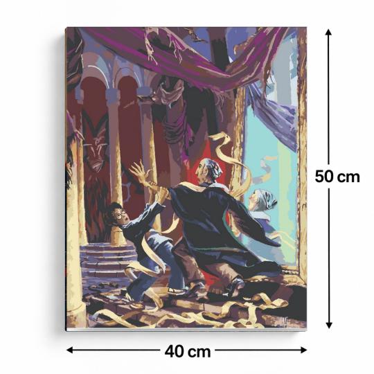 Paint by Numbers - Harry Potter Voldemort 40x50cm, photo 3