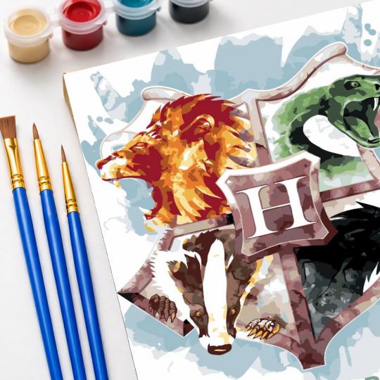 Paint by Numbers with Frame - School of Magic 40x50 cm, photo 5