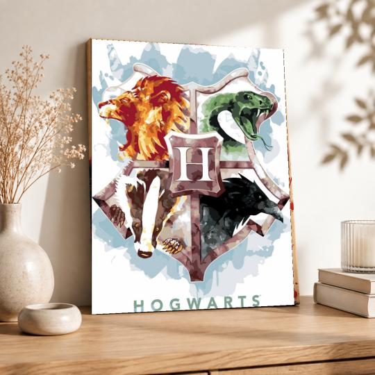 Paint by Numbers with Frame - School of Magic 40x50 cm, photo 8