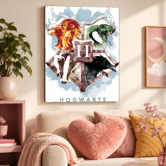Paint by Numbers with Frame - School of Magic 40x50 cm, photo 9