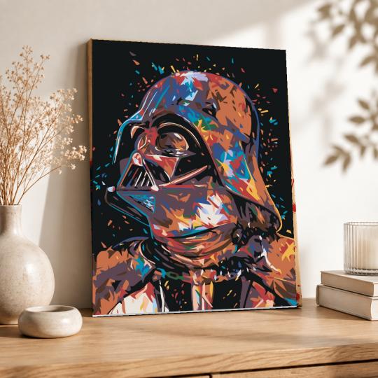 Paint by Numbers - Darth Vader Star Wars 40x50 cm, photo 8
