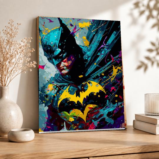 Paint by Numbers with Frame - Batman DC 40x50 cm, photo 8
