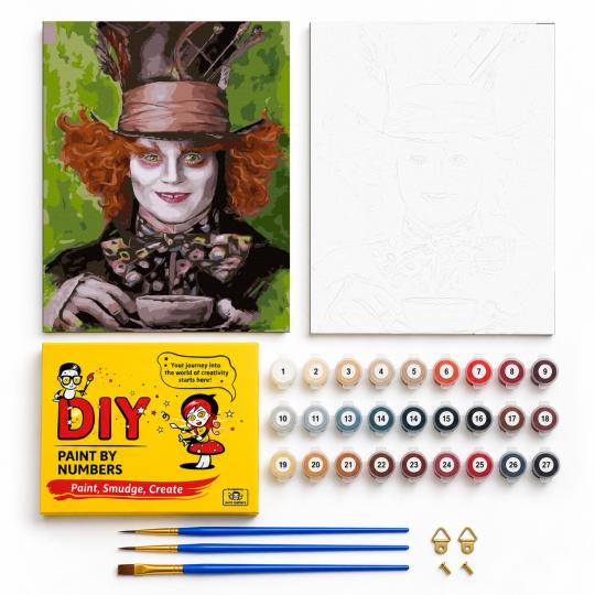 Paint by Numbers - Mad Hatter 40x50cm, photo 2