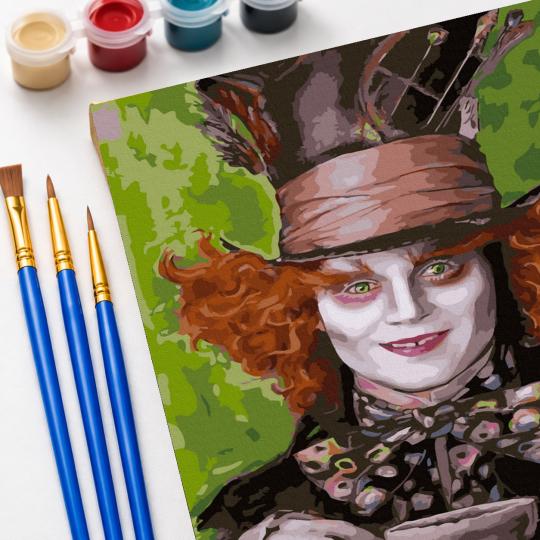 Paint by Numbers - Mad Hatter 40x50cm, photo 5