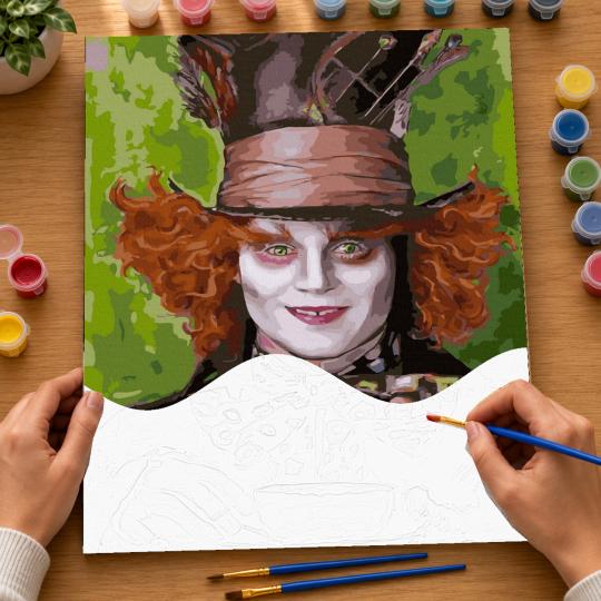 Paint by Numbers - Mad Hatter 40x50cm, photo 6