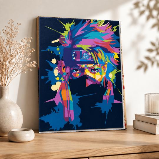 Paint by Numbers with Frame - Anime Naruto 40x50 cm, photo 8