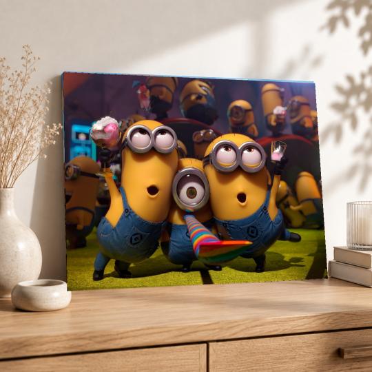 Paint by Numbers with Frame - Minions 50x40 cm, photo 8