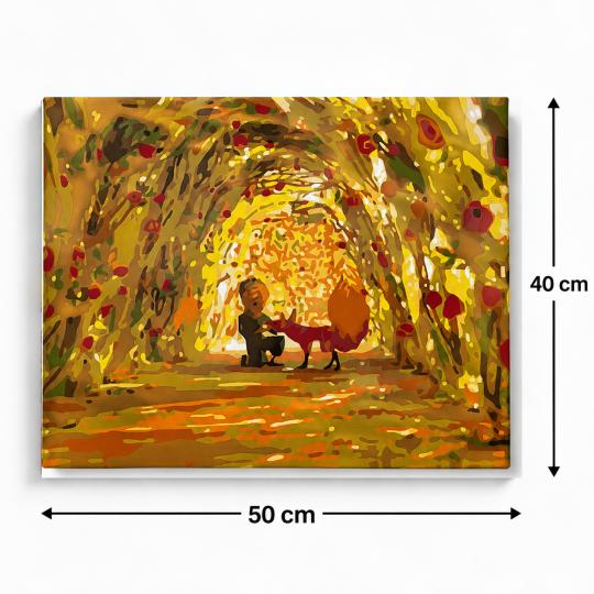 PAINT BY NUMBERS Paintings to Paint - The Little Prince - Tunnel of Roses 50x40 cm, photo 3