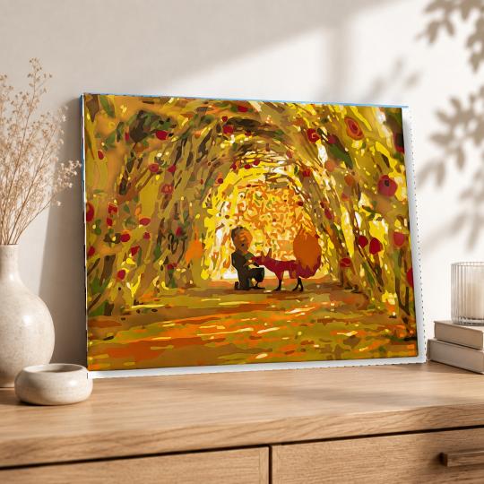 PAINT BY NUMBERS Paintings to Paint - The Little Prince - Tunnel of Roses 50x40 cm, photo 8