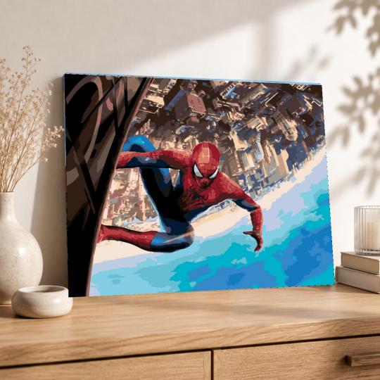 PAINT BY NUMBERS Paintings to Paint - Spider-Man Marvel 50x40 cm, photo 8