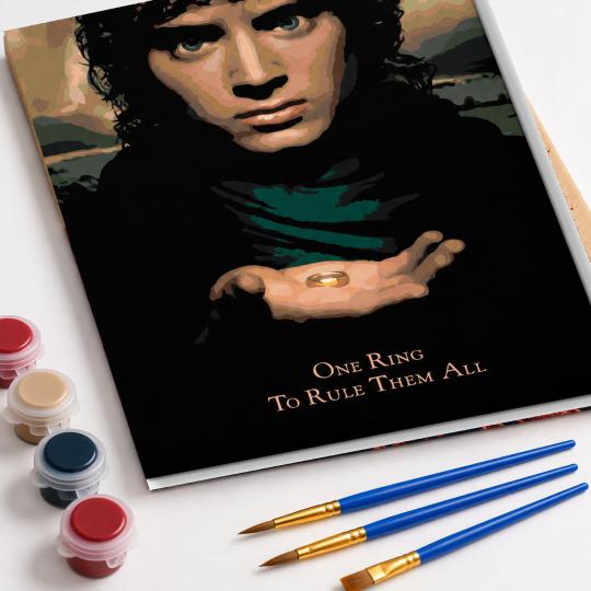 PAINT BY NUMBERS Paintings to Paint - Frodo with the Ring 40x50 cm, photo 4
