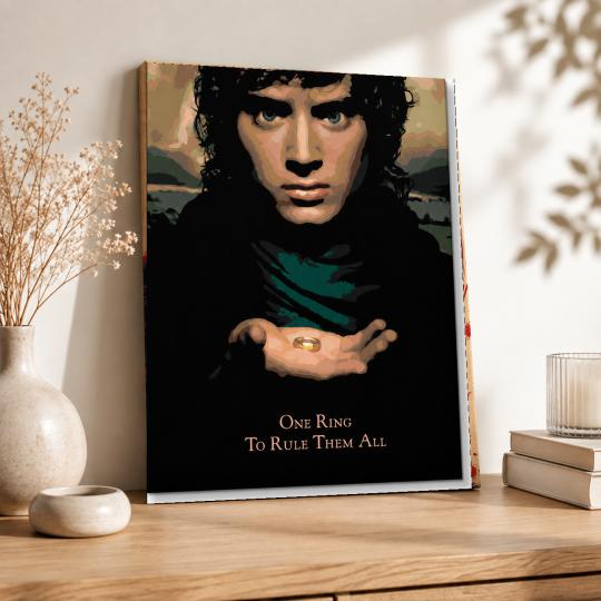 PAINT BY NUMBERS Paintings to Paint - Frodo with the Ring 40x50 cm, photo 8