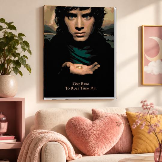 PAINT BY NUMBERS Paintings to Paint - Frodo with the Ring 40x50 cm, photo 9