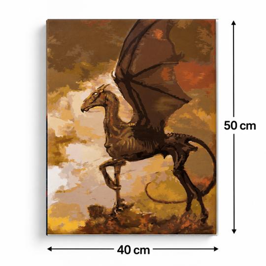 MALOWANIE PO NUMERACH Obrazy do malowania - Testral Harry Potter 40x50 cm, zdjęcie 3
