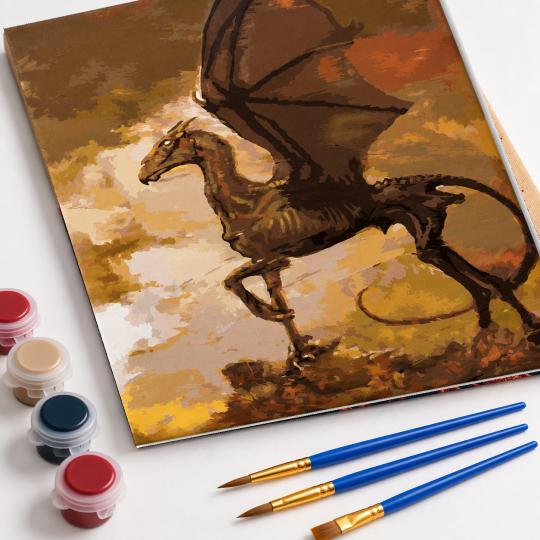 MALOWANIE PO NUMERACH Obrazy do malowania - Testral Harry Potter 40x50 cm, zdjęcie 4