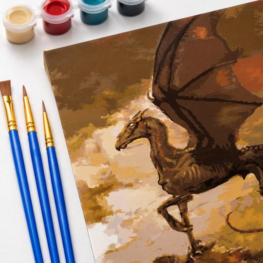 MALOWANIE PO NUMERACH Obrazy do malowania - Testral Harry Potter 40x50 cm, zdjęcie 5