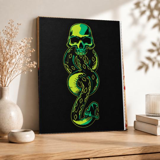 PAINT BY NUMBERS Paintings to Paint - Harry Potter - The Dark Mark 40x50 cm, photo 8