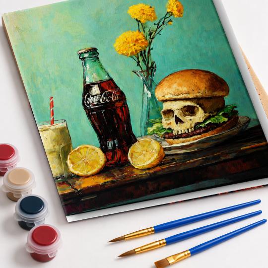 PAINT BY NUMBERS Paintings to Paint - Eternity and Desire 40x50 cm, photo 4