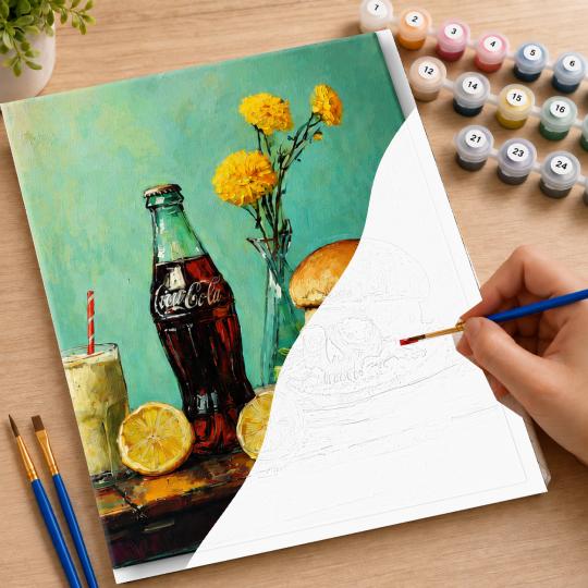 PAINT BY NUMBERS Paintings to Paint - Eternity and Desire 40x50 cm, photo 7