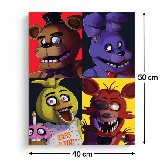 PAINT BY NUMBERS Paintings to Paint - Five Nights at Freddy's 40x50 cm, photo 3